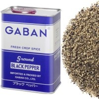 【ギャバン】 ブラックペッパー グラウンド (角缶) 420G 常温 5セット