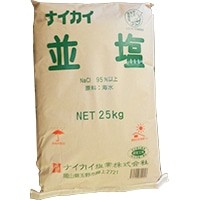 【ジャパンシーズニング】 並塩 25KG 常温 5セット