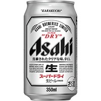 【アサヒビール】 スーパードライ 缶 350ML 常温