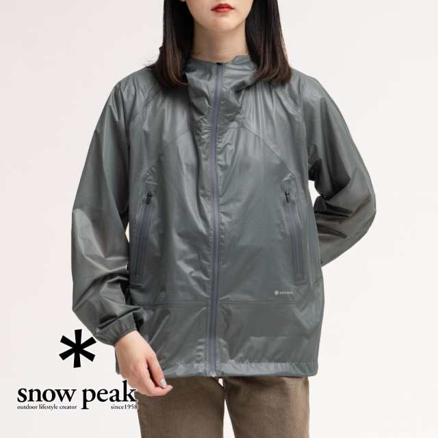 Snow Peak スノーピーク Light Packable Rain Jacket ライト