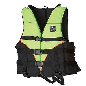 フィールフリー  ライフジャケット(ビッグフリー)   ブラック×イエローの通販は 5,330円