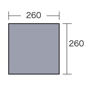 ogawa オガワ PVCマルチシート 270×270用 シルバー