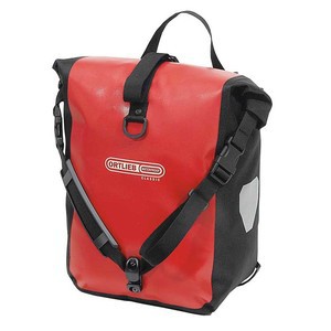 オルトリーブ 自転車バッグ スポーツローラークラッシック(ペア) 防水IP64 (旧)フロントローラークラシック 25L(ペア) レッド×ブラッ