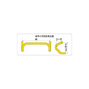 NITTO ニットー 自転車用品 M106 SSB 420mm 31.8 SIL