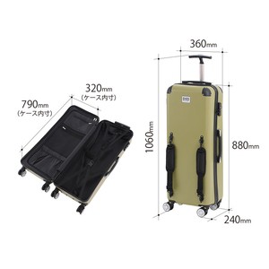 DOD トラベルバッグ キャンパーノ・コロコーロ 約58L カーキの通販は DOD トラベルバッグ キャンパーノ・コロコーロ 約58L カーキの通販は
