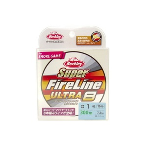 バークレイ ルアー釣り用PEライン スーパーファイヤーライン ウルトラ8 300m  1号/16lb  クリスタルの通販は 5,184円