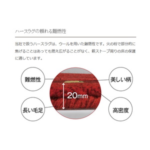 Fireside アウトドアマット ハースラグ ラスティック   レッドの通販は