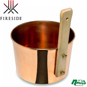 Fireside キッチンツール コッパーロウリュ桶 ブロンズ