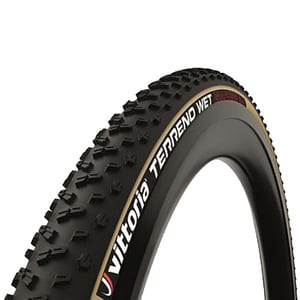 vittoria 自転車タイヤ・チューブ Terreno Wet G2.0 チューブラー 31-28インチ ブラック×パラサイド