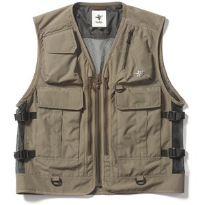 Foxfire フィッシングベスト フォトレックマルチレイヤーベスト Men’s L 006 ダークカーキ