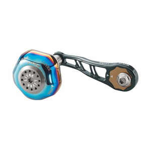 LIVRE リールカスタムパーツ BJ 66-74PT(ビージェイ 66-74PT) シマノM7 右巻き   ガンメタP+チタンGの通販は