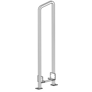 Fireside キャンプ設営用具 2×4ログラック 40 シングル(スタンダード) ブラック