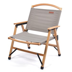 PEACE PARK(ピースパーク) アウトドアチェア LOW WOOD CHAIR ロー ウッド チェア フリー GREY