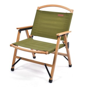 PEACE PARK(ピースパーク) アウトドアチェア LOW WOOD CHAIR ロー ウッド チェア フリー MOSS GREEN