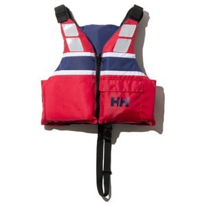 ヘリーハンセン フローティングベスト K HELLY LIFE JACKET(キッズ ヘリーライフジャケット) KL レッド(R)