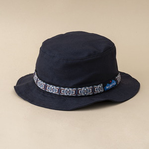 KAVU 帽子 Organic Strap Bucket(オーガニック ストラップ バケット)  L  ミッドナイトネイビーの通販は 6,400円