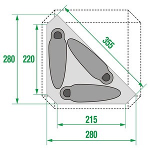 ザ・ノース・フェイス EVABASE 6 HALF INNER(エバベース 6ハーフ インナー) ブラック(K)