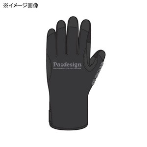 パズデザイン フィッシンググローブ クロロプレンオフショアグローブ  M  ブラックグレーの通販は