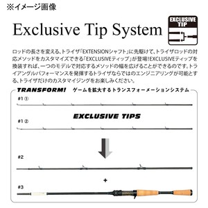 メガバス バスロッド TRIZA EXCLUSIVE TIP(トライザ エクスクルーシブティップ) F2-66XTZ ♯1 