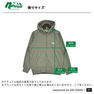 ヘリーハンセン トップス(メンズ) HH ロゴ フルジップ スウェット フーディ M セージ