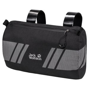 ジャックウルフスキン 自転車バッグ HANDLEBAR BAG 2IN1 ハンドルバーバッグ サイクル/自転車 4L 6699(flash black)