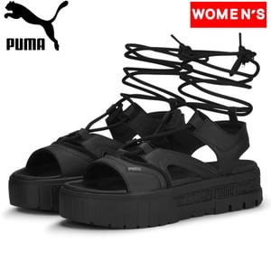 PUMA サンダル・マリンシューズ MAYZE SANDAL LACES(メイズ サンダル レース)/ウィメンズ サンダル 23.0cm PUMA BLACK-PUMA WHITE