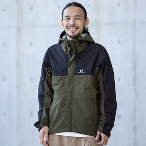 オンヨネ Men’s COMBAT RAIN JACKET(コンバット レイン ジャケット)メンズ O 389009(カーキ×ブラック)