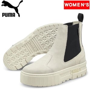 PUMA アウトドアブーツ・長靴 MAYZE CHELSEA SUEDE(メイズ チェルシー スウェード) 23.0cm MARSHMALLOW