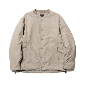 ナンガ アウター(メンズ) NO COLLAR SOFT DOWN CARDIGAN L BEG