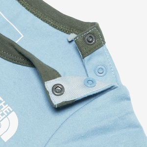 ザ・ノース・フェイス ベビーロンパース CR ショートスリーブティー&ベビーロンパースセット ユニセックス  フリー  スティールブルー(SE)の通販は