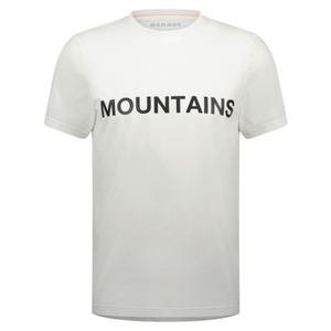 マムート トップス(メンズ) QD ロゴ プリント Tシャツ AF(アジアンフィット)メンズ  L  WHITE PRT5の通販は 6,279円