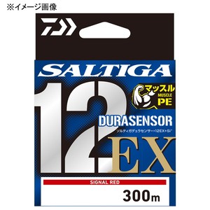 ダイワ ルアー釣り用PEライン UVF ソルティガデュラセンサー×12EX+Si3 300m 6号/100lb シグナルレッド