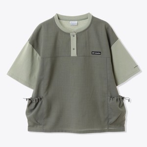 コロンビア トップス(レディース) トゥリースワロー オムニフリーズゼロ ショートスリーブ ヘンリー ウィメンズ L 316(Cypress)の通販は