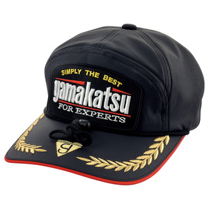 がまかつ フィッシングウェア H2OFFワッペンキャップ GM9482  F  ブラックの通販は 5,202円