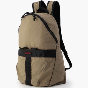 ブリーフィング デイパック・バックパック PACKABLE DAYPACK(パッカブルデイパック) ONE SIZE BEIGE