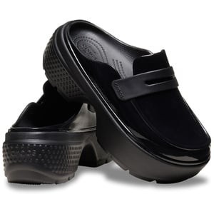 クロックス サンダル・マリンシューズ 【24秋冬】STOMP HIGH SHINE LOAFER(ストンプ ハイシャイン ローファー) 23cm(M5) Black