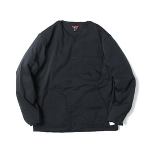 ナンガ アウター(メンズ) 【24秋冬】ヒノック リップストップインナーダウンカーディガン メンズ XL BLK