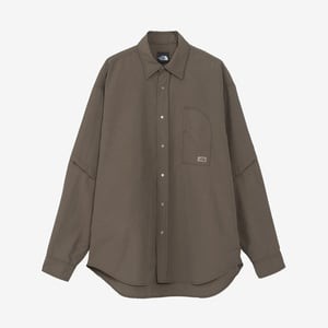 ザ・ノース・フェイス トップス(メンズ) ロングスリーブエンライドシャツ  L  スモーキーブラウン(SK)(25春夏)の通販は