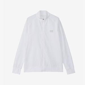 ヘリーハンセン サマーウェア(メンズ) ロングスリーブ フルジップラッシュガード  L  クリアホワイト(CW)の通販は 7,213円