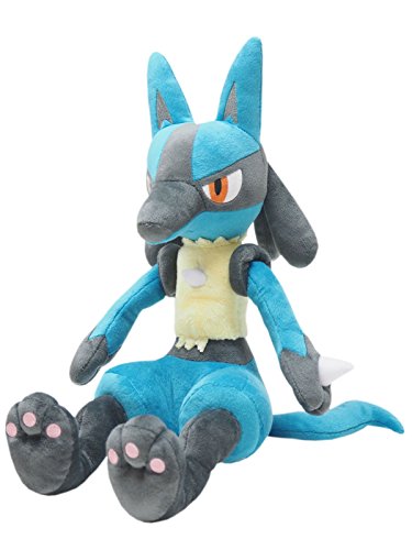 三英貿易(Sanei Boeki) ポケットモンスター ALL STAR COLLECTION ルカリオ (M) W18×D23×H40cm ぬ
