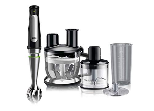 ブラウン ハンドブレンダー マルチクイック7 MQ7080XG 簡単操作 時短 離乳食 下ごしらえ スムージー スープ つぶす 混ぜる スライス