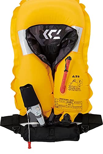 ダイワ桜マークWライフジャケット肩掛自動 手動 F DF-2021 ブラック