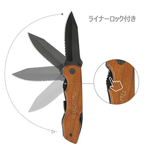 DURATECH 多機能ナイフ マルチツール マルチプライヤー 折畳み