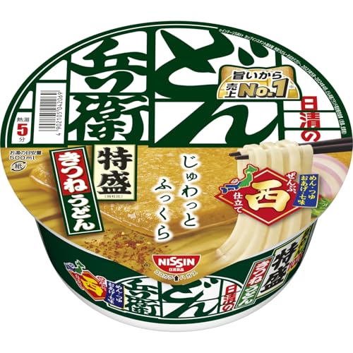 まとめ買い どん兵衛 特盛きつねうどん 西 日清食品 カップ麺 130g×12個