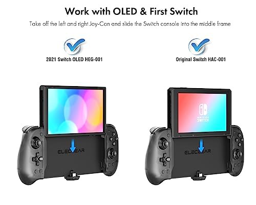 ElecGear拡張グリップコントローラー Switchおよび有機ELモデル ElecGear拡張グリップコントローラー Switchおよび有機ELモデル