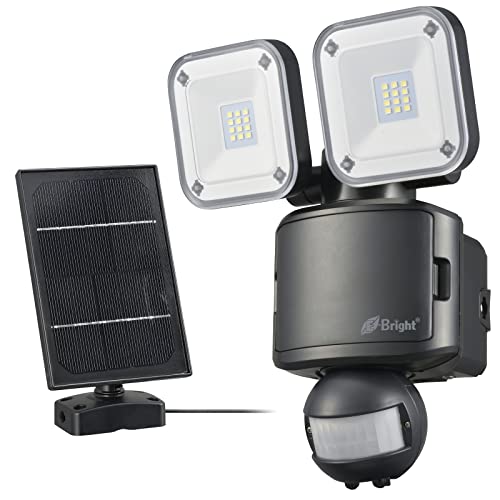 オーム電機 ハイブリッド式LEDセンサーライト ソーラー 乾電池 2灯 LS-H2125A19-K 06-4248 防犯ライト 人感センサー O