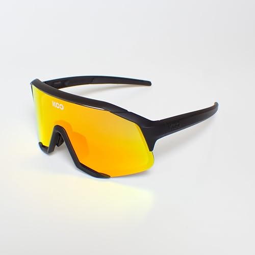 クー サングラス BLK MATT/RED