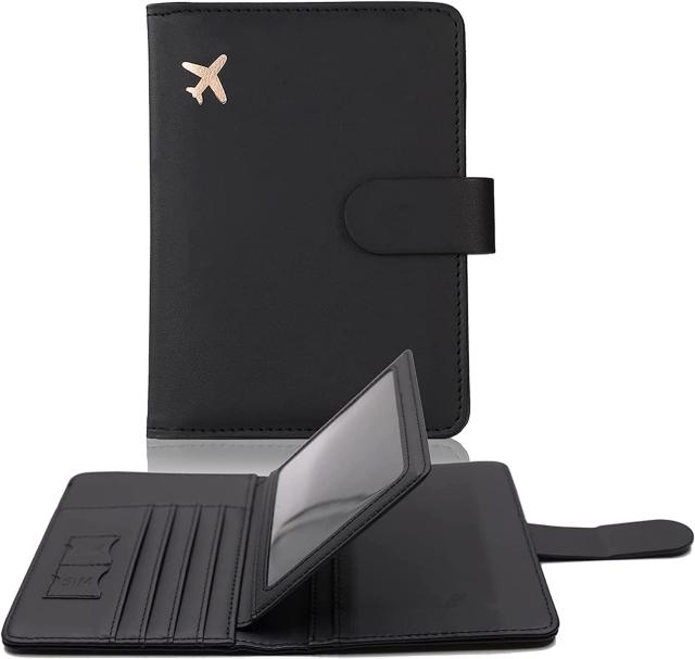 パスポートケース パスポートホルダー パスポートスロット レディース/メンズ可愛いパスポートカバー 防水 Rfid スーツケース 多機能収納ポケ