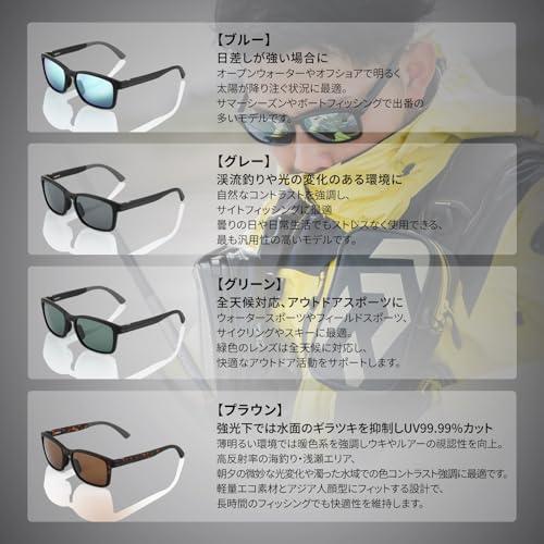 GOMEXUS ゴメクサス J15 サングラス CR-39光学レンズ 釣り ハイキング