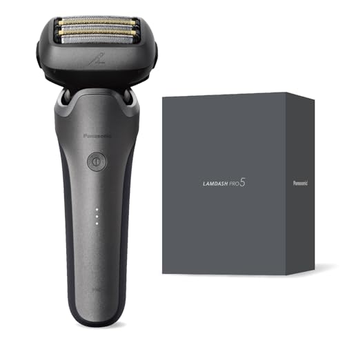 パナソニック メンズ シェーバー ラムダッシュ PRO 5枚刃 電動 髭剃り ラムダッシュAI？ ACアダプター充電 ES-L551U-S チタ